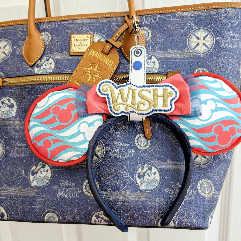 Disney Cruise Line DCL Wish Dream Wonder Magic Fantasy Mickey Ears Holder